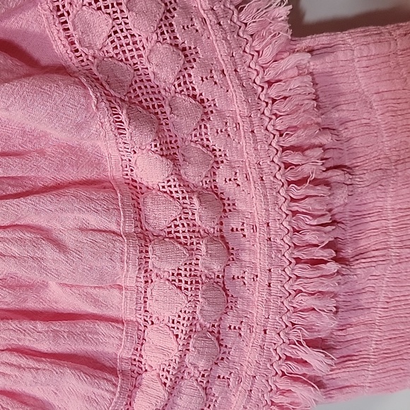 SEASPICE RESORTWEAR "CONSTANCE" Off-the-shoulder maxi dress NWT, Size Large - Picture 7 of 8